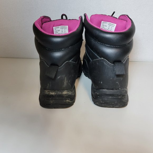 Brahma boots womens black size 6.5 steel toe Anti Fatigue Work - Picture 4 of 10